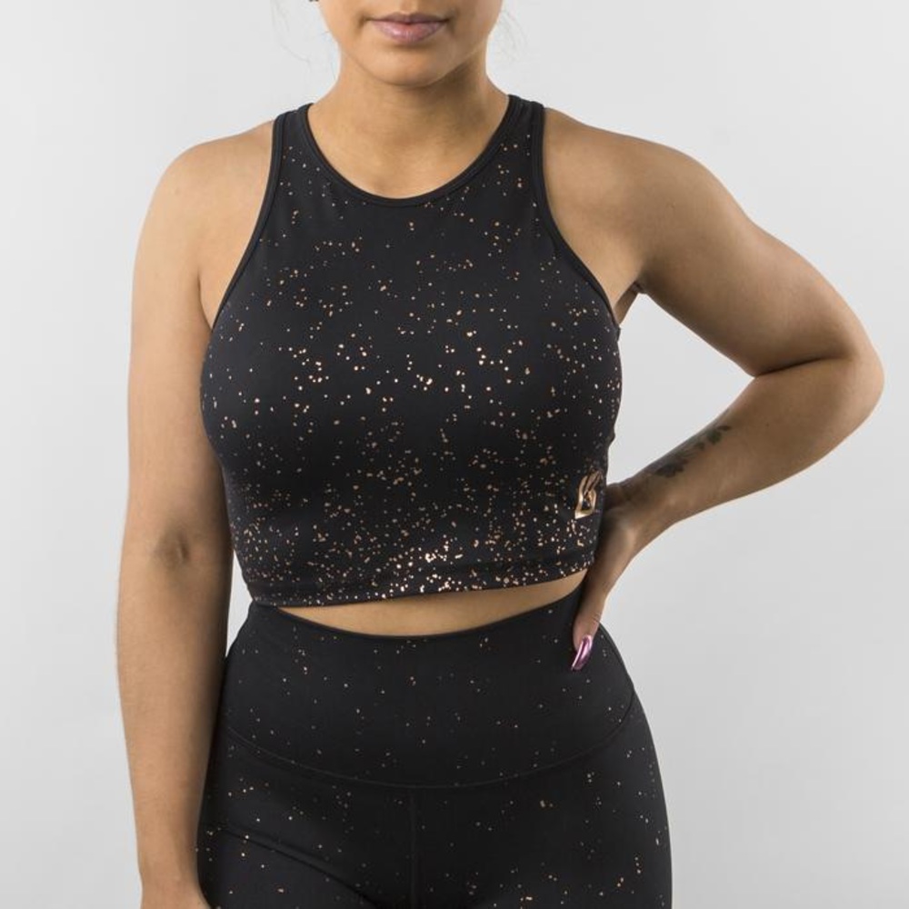 BuffBunny
ROSÉ AURORA CROP TOP - ROSÉ BLACK